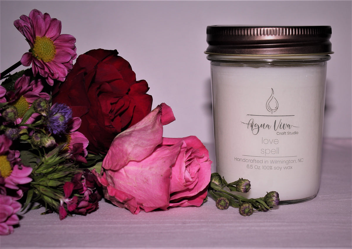 Love Spell Candle