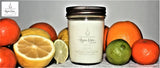 Citrus Agave Candle 6.5Oz 100% Soy Wax Candles