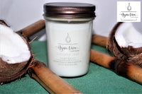 Coconut And Bamboo Candle 100% Soy Wax Candles