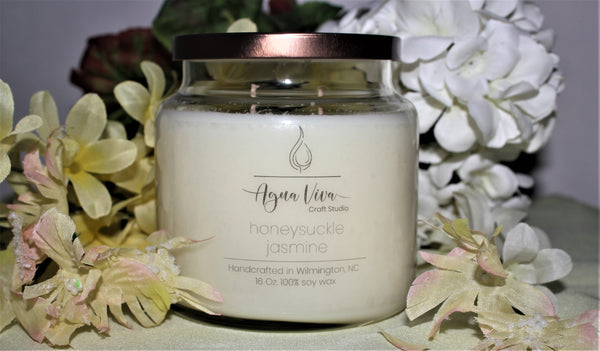 honeysuckle jasmine candle